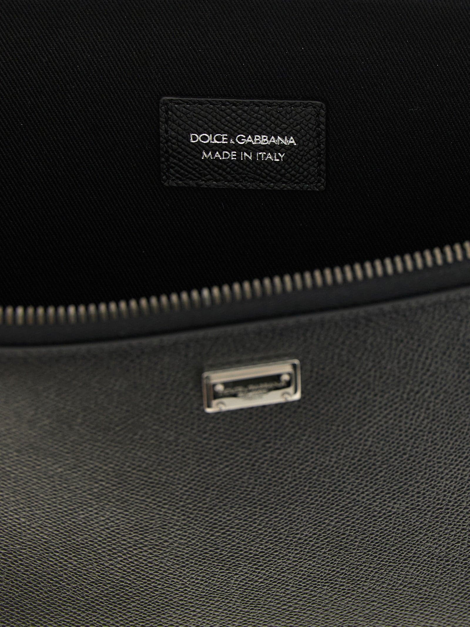 Black Calfskin Clutch Bag - 4
