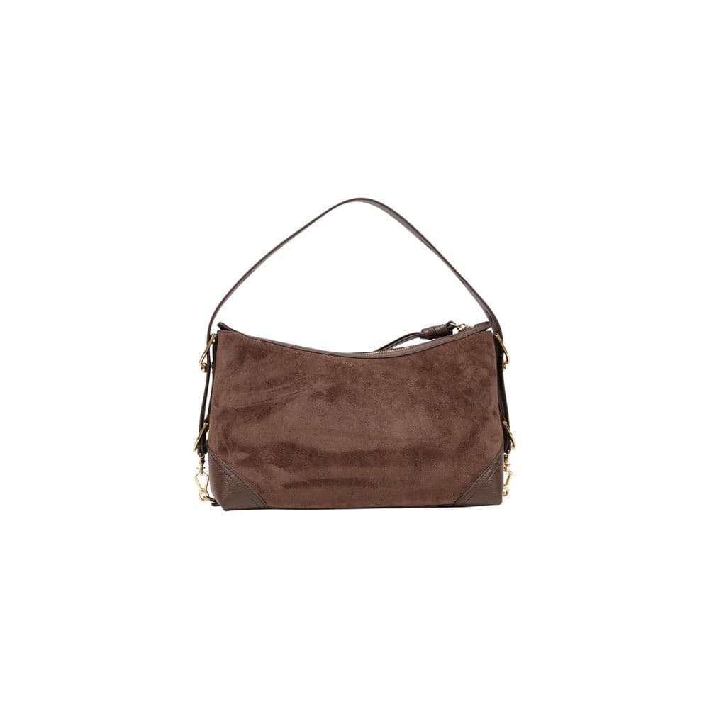 Brown Polyester Handbag - 3