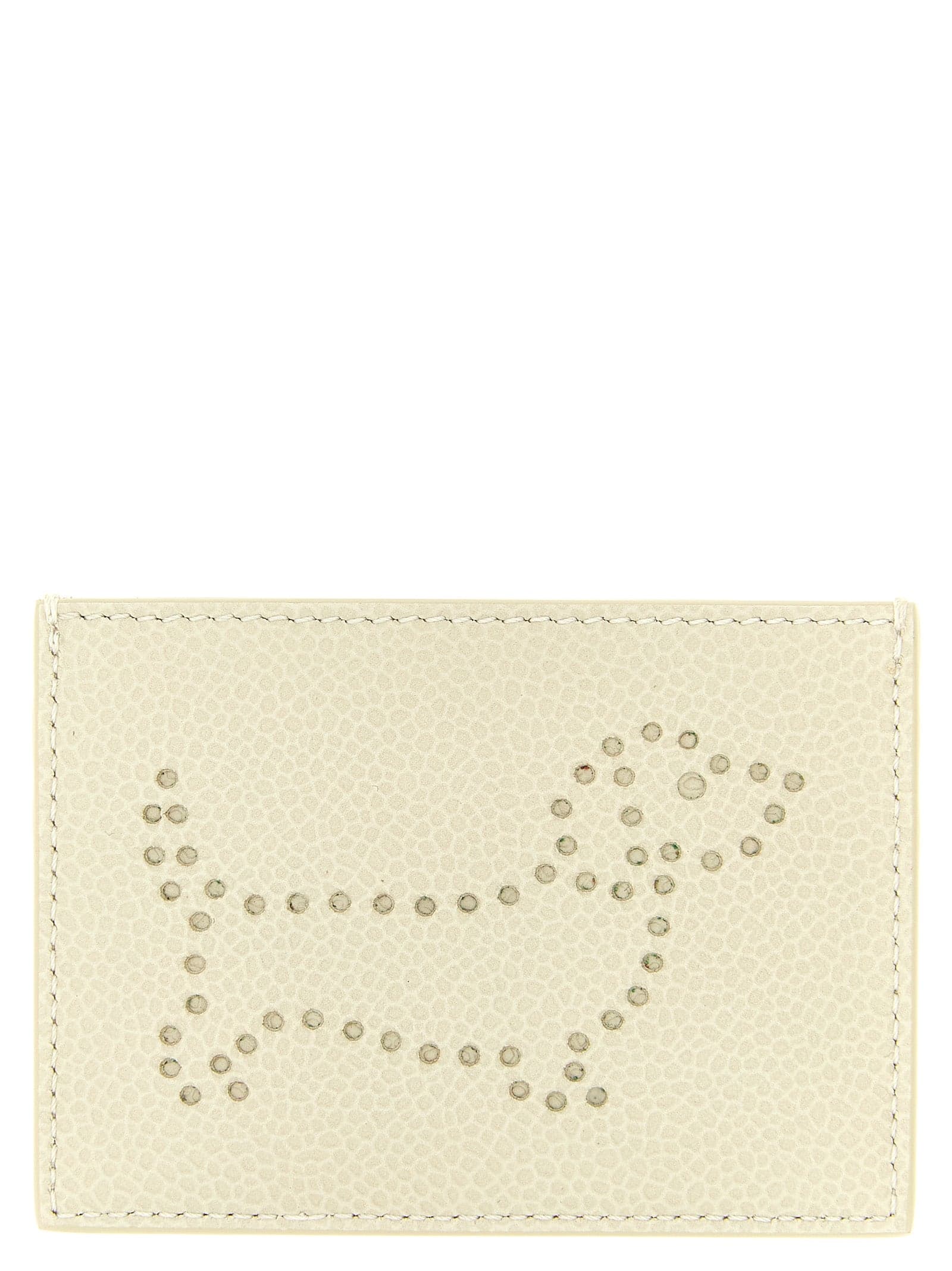Beige Calfskin Cardholder - 2