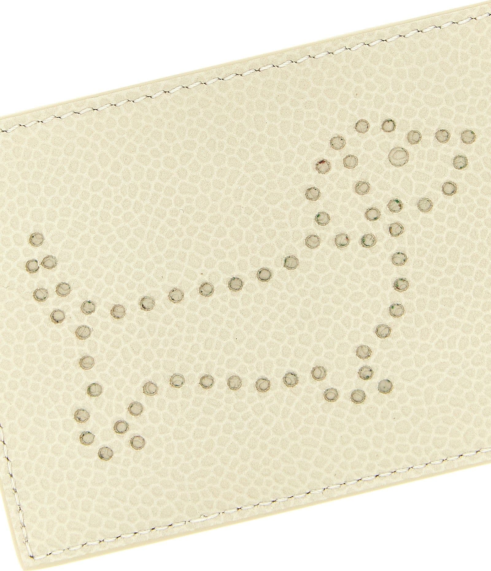 Beige Calfskin Cardholder - 3