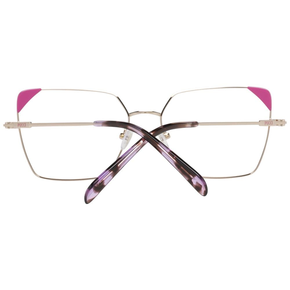Rose Gold Metal & Plastic Glasses (Frames) - 3