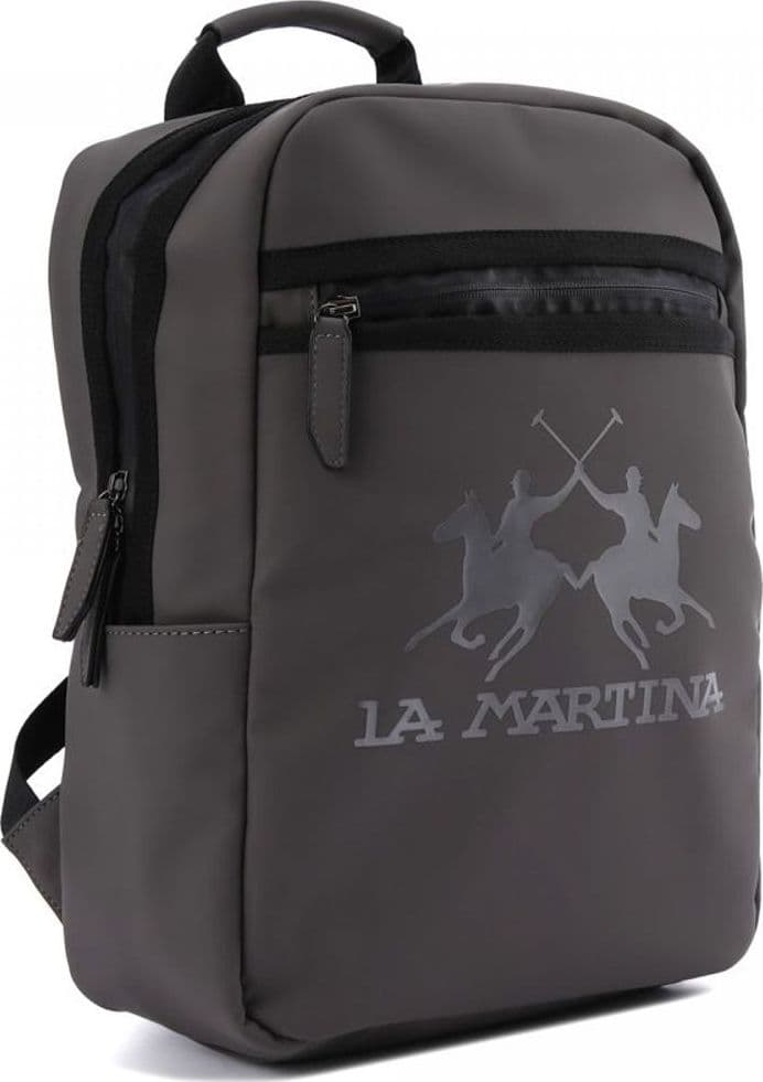 Gray Polyethylene Backpack - 2