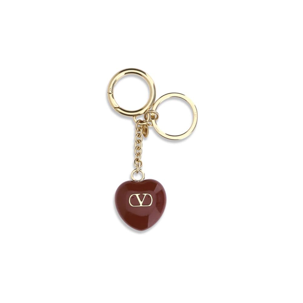 Bordeaux Brass Keychain