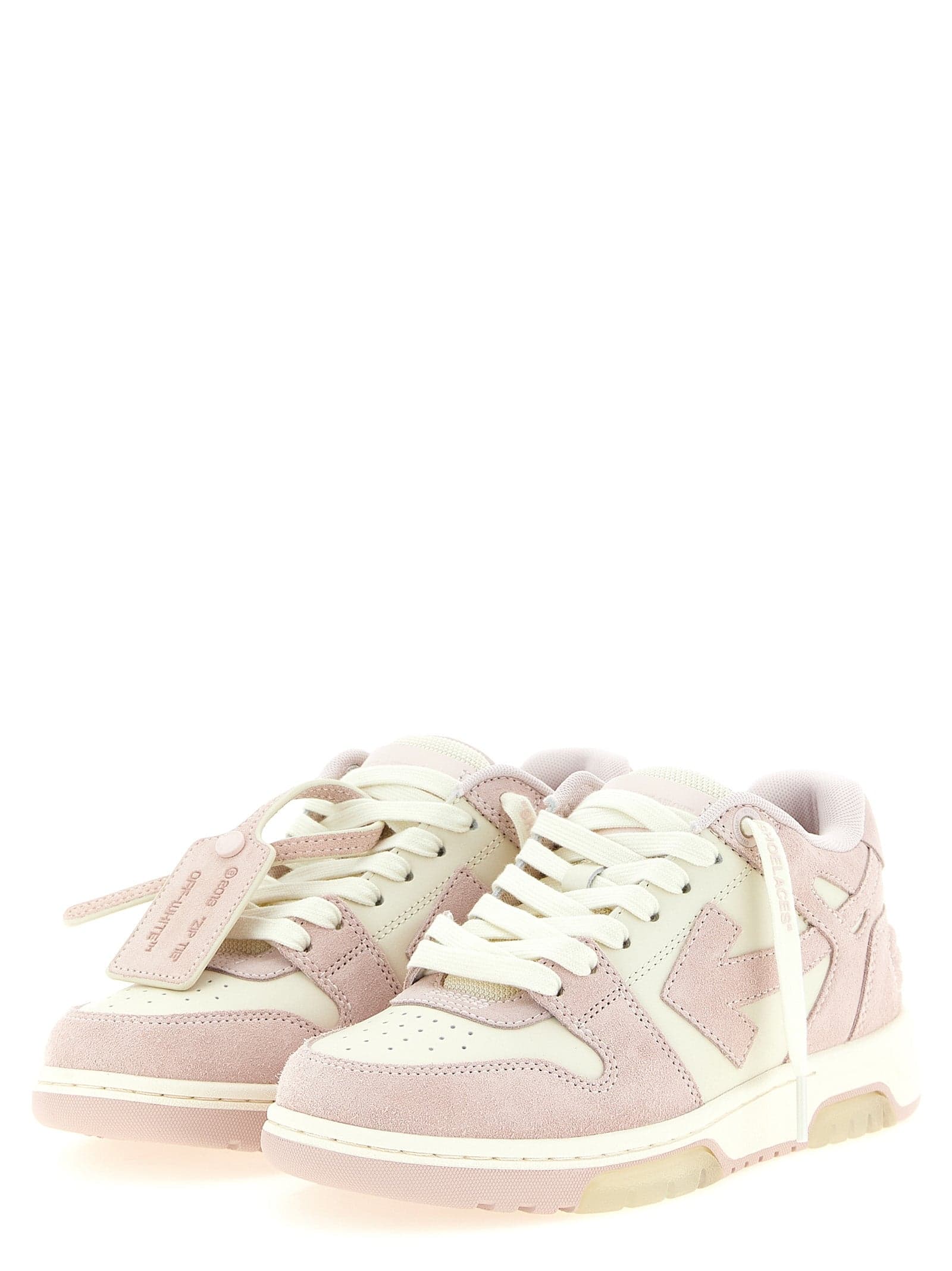 Multicolor Leather Low Top Sneakers - 2