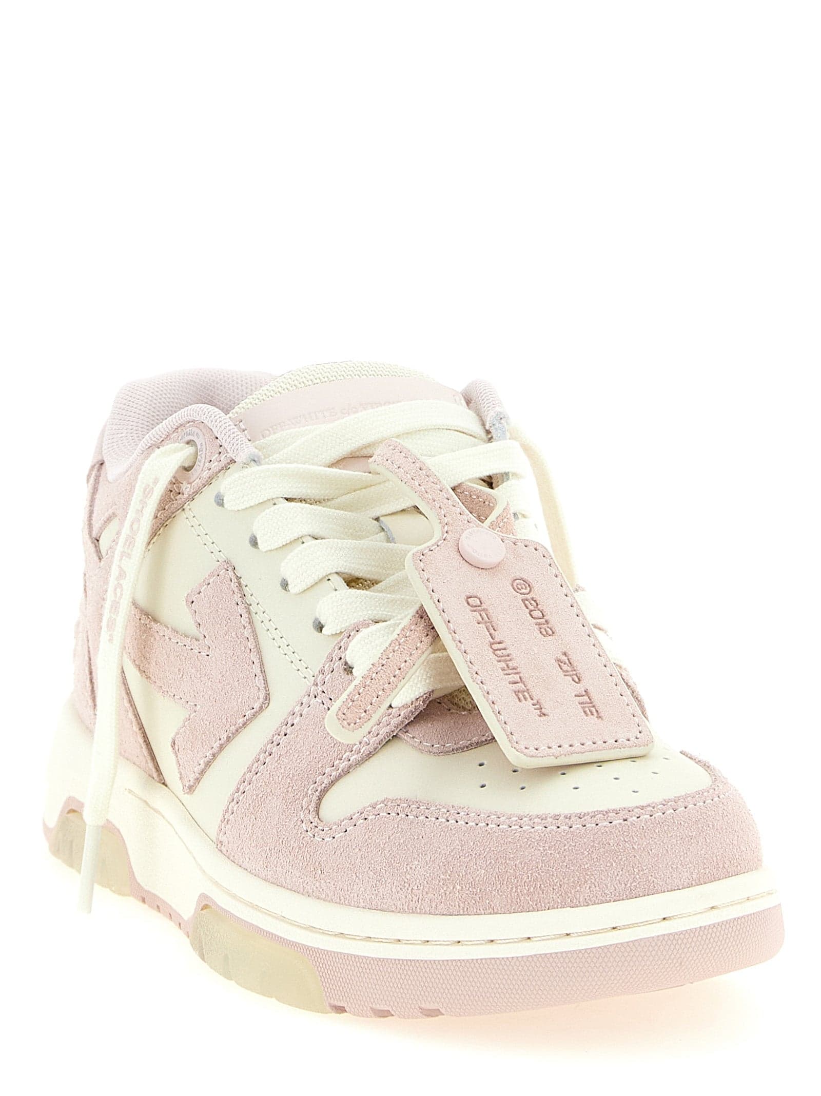 Multicolor Leather Low Top Sneakers - 3