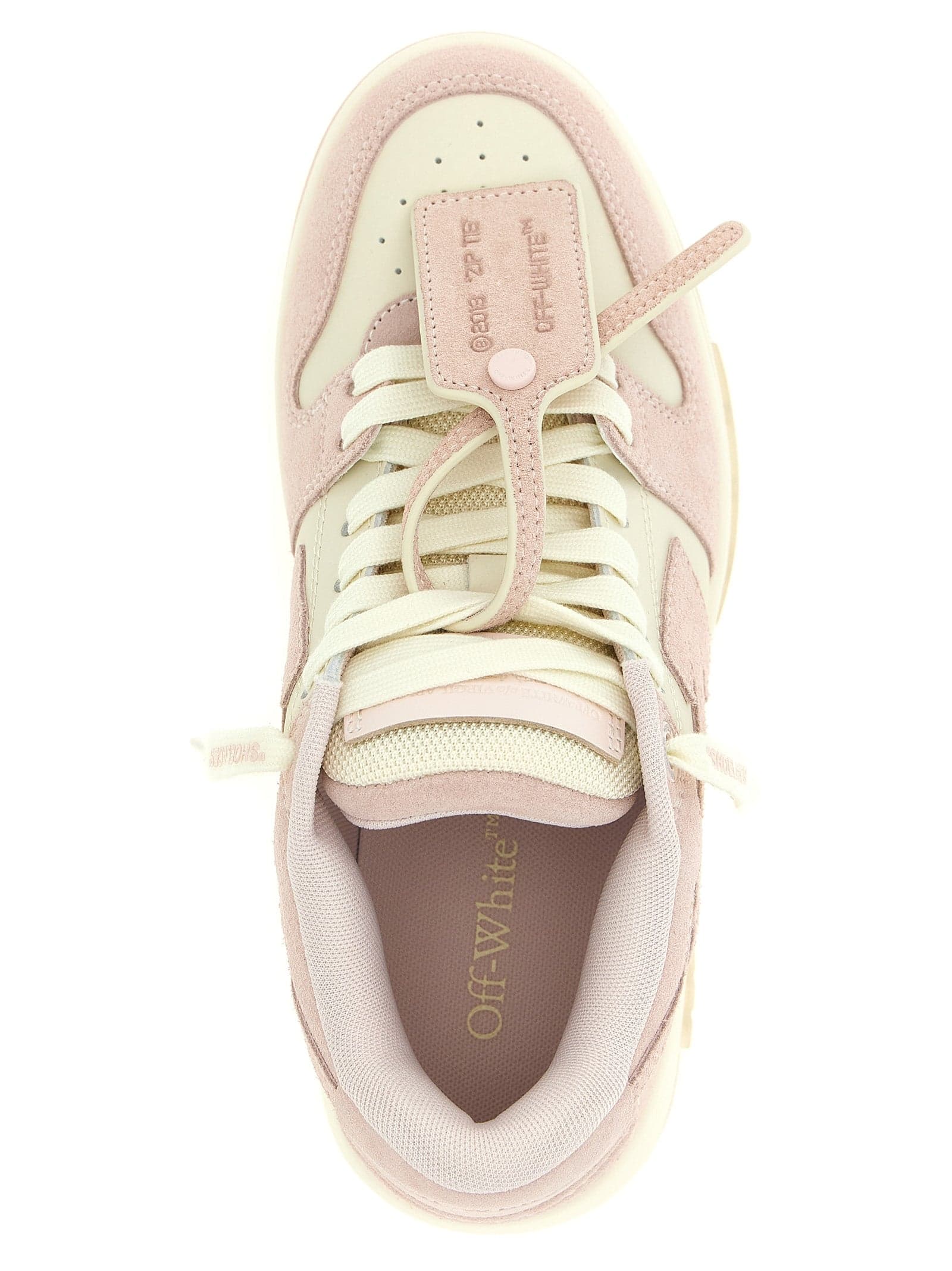 Multicolor Leather Low Top Sneakers - 5