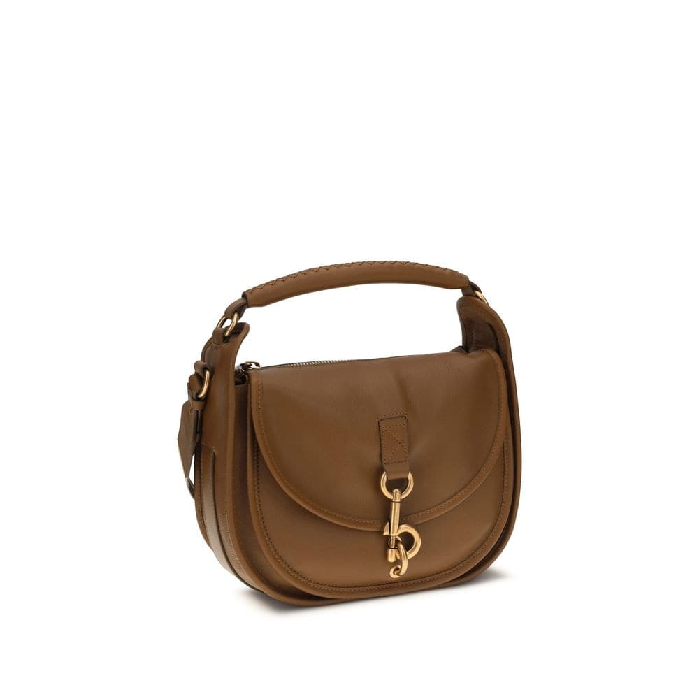 Brown Calf Leather Bos Taurus Shoulder Bag - 2