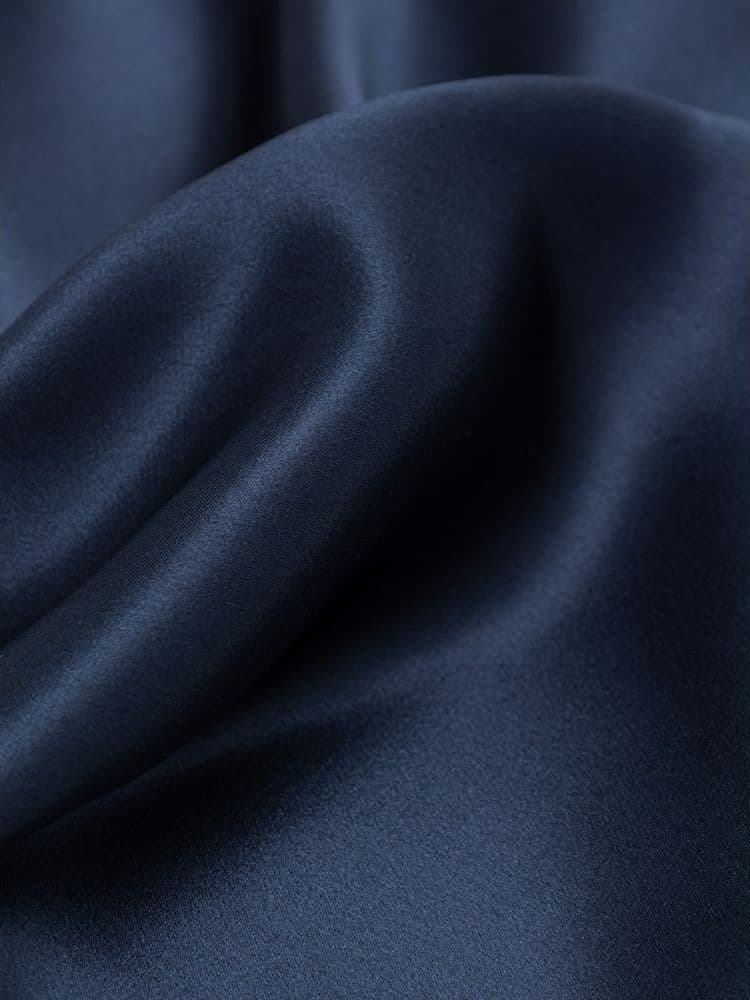 Blue Silk Pocket Square - 3