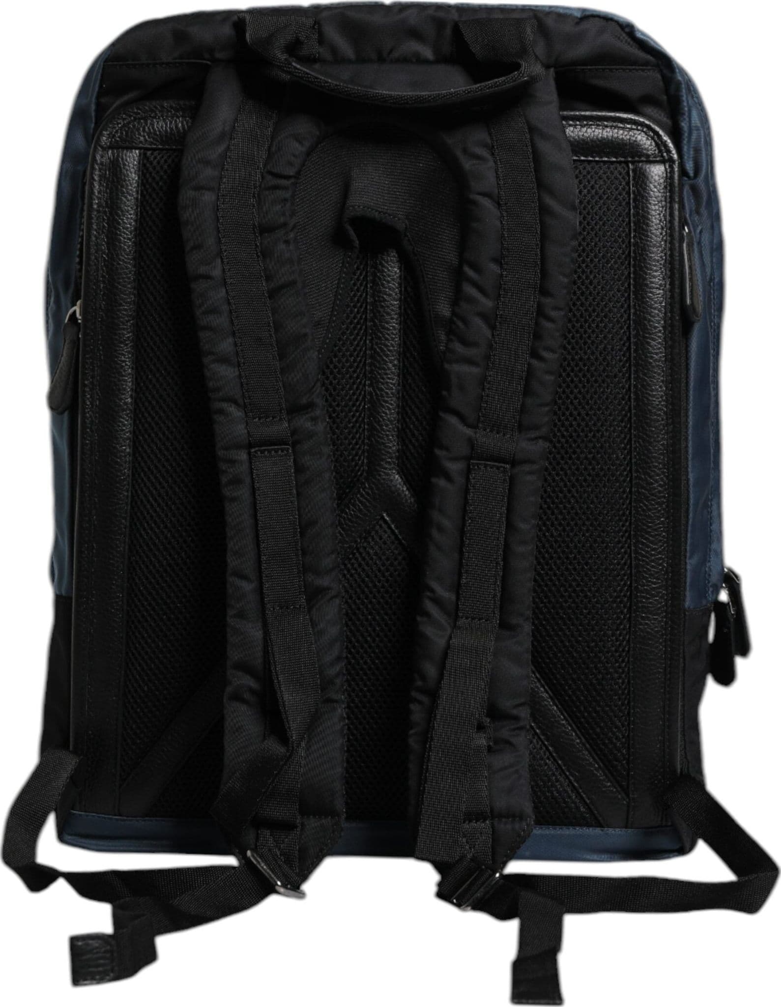 Black Nylon DG Logo School Backpack Bag - 4