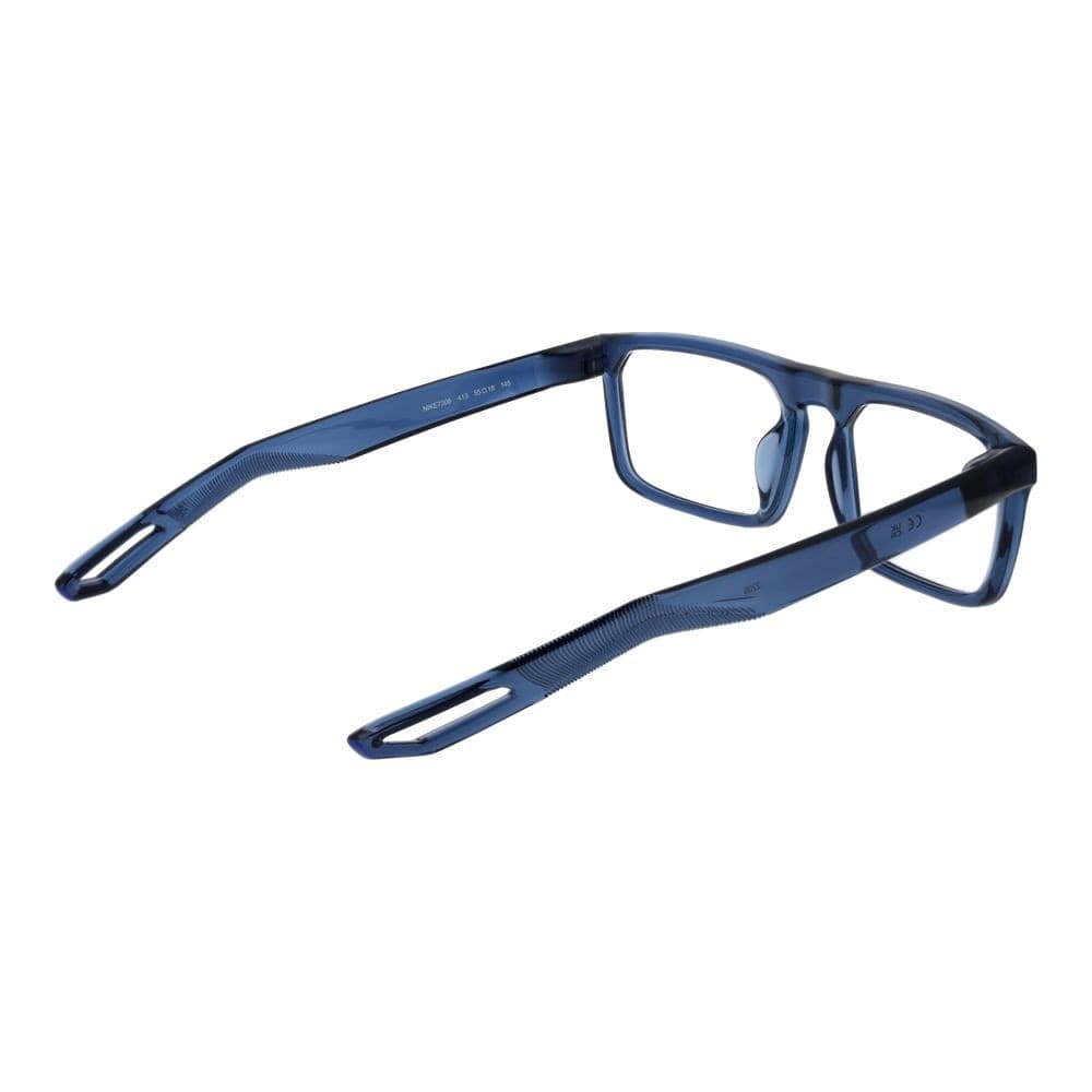Blue Stainless Steel Glasses (Frames) - 3