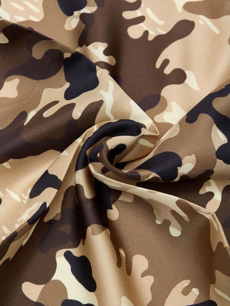 Beige Silk Pocket Square - 4