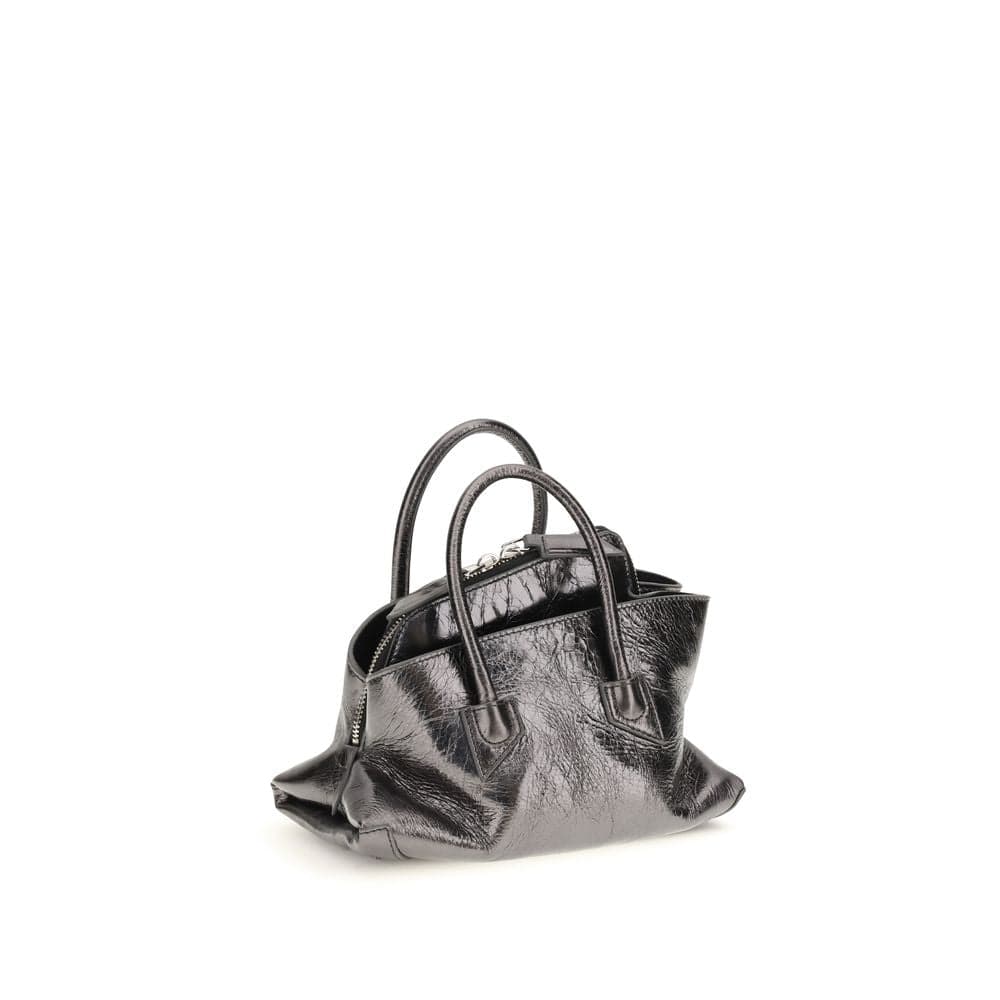 Gray Calf Leather Bos Taurus Handbag - 3
