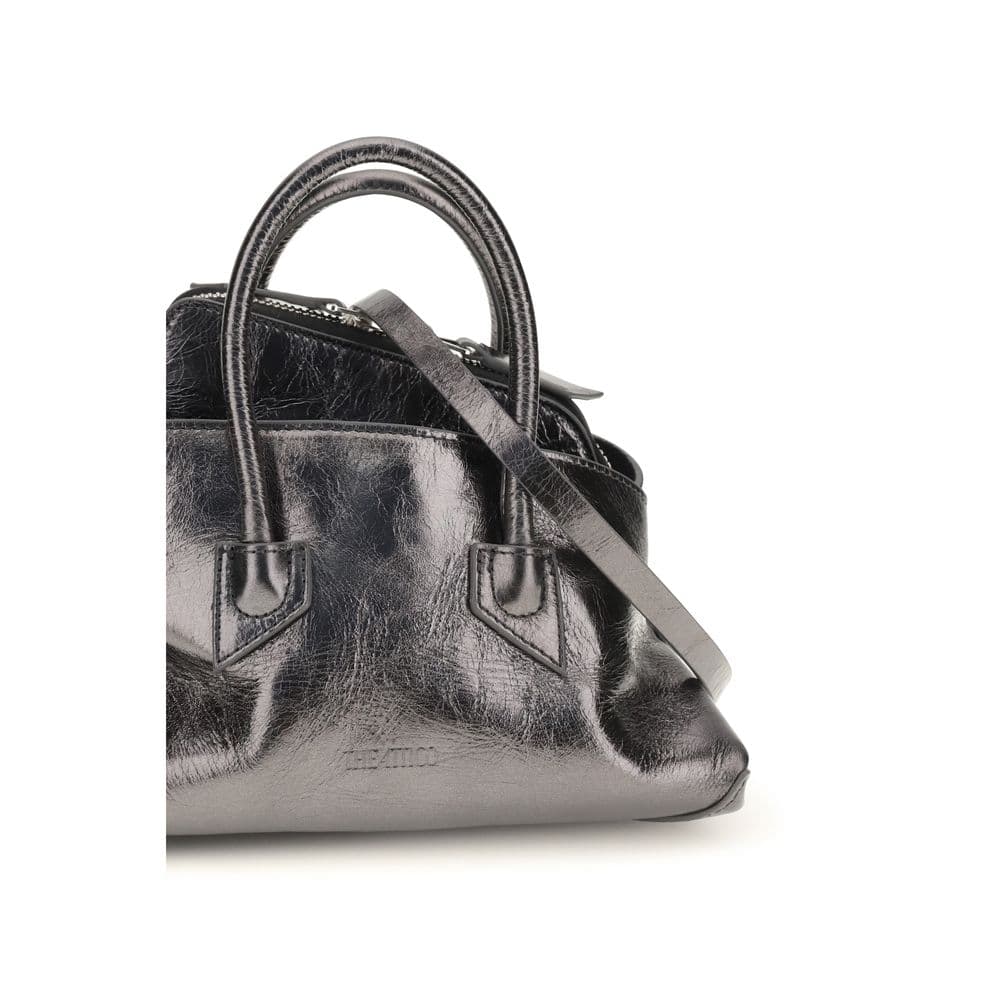 Gray Calf Leather Bos Taurus Handbag - 4