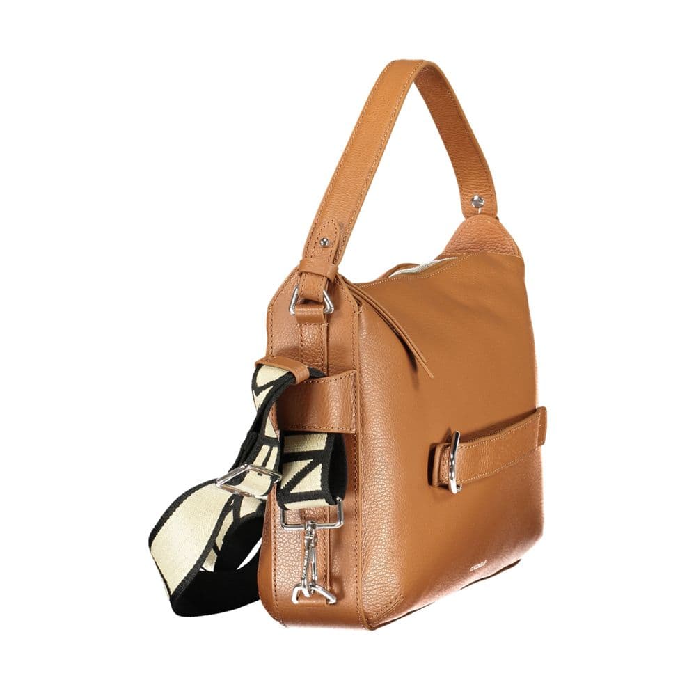 Marrone Leather Women Handbag - 3