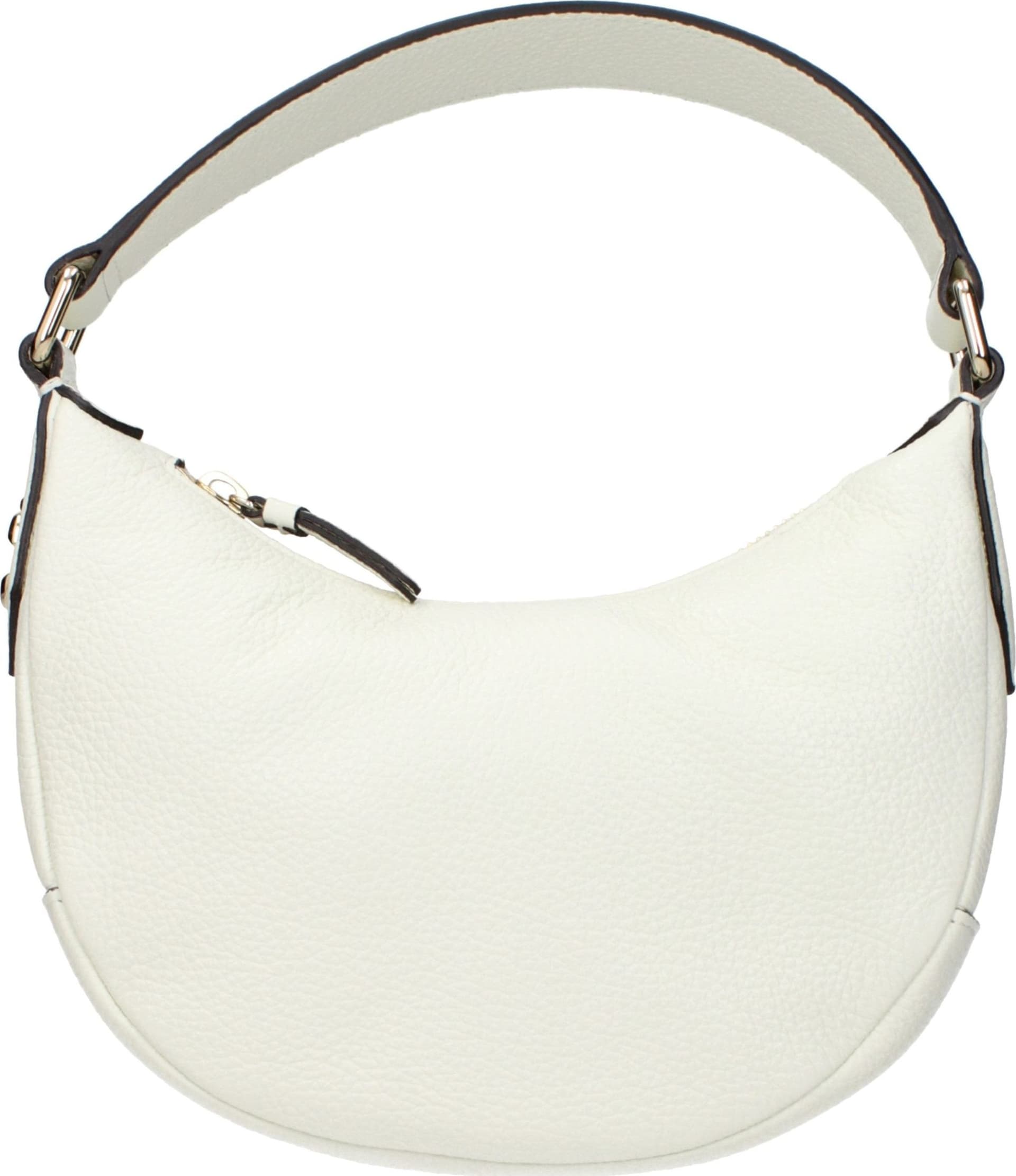 Beige Leather Handbag - 3