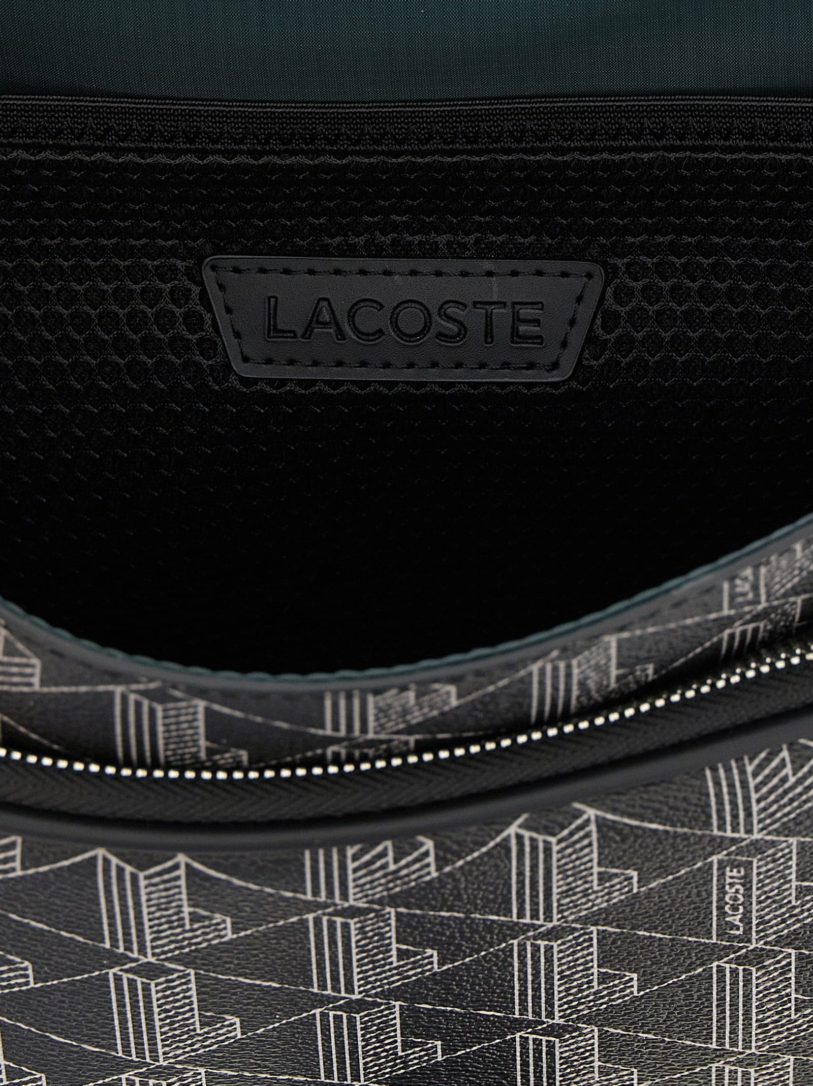 Black Pvc Crossbody Bag - 4