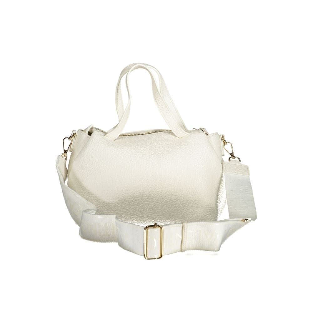 Bianco Polyurethane Woman Handbag - 2