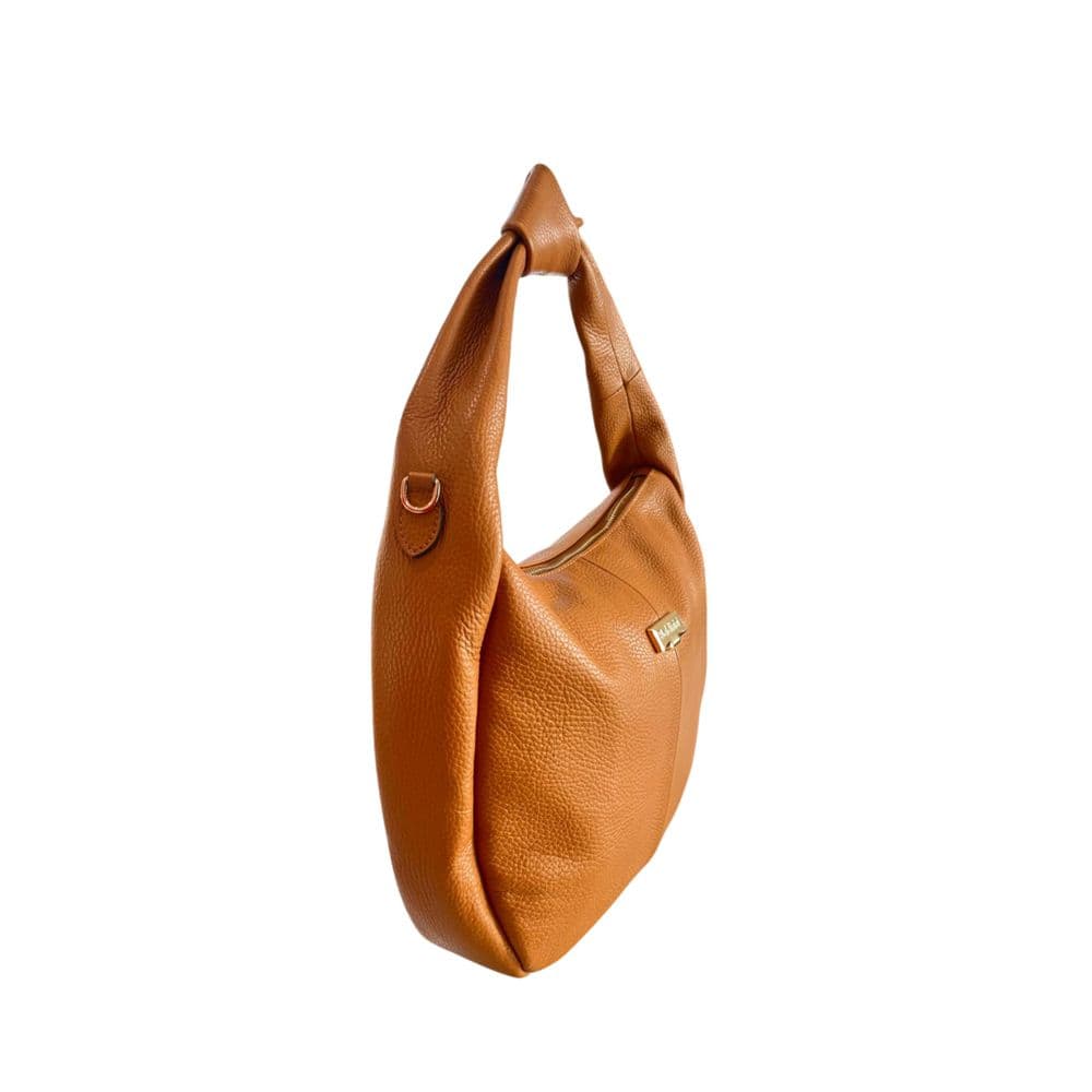 Brown Leather Women Shoulder Bag - 2