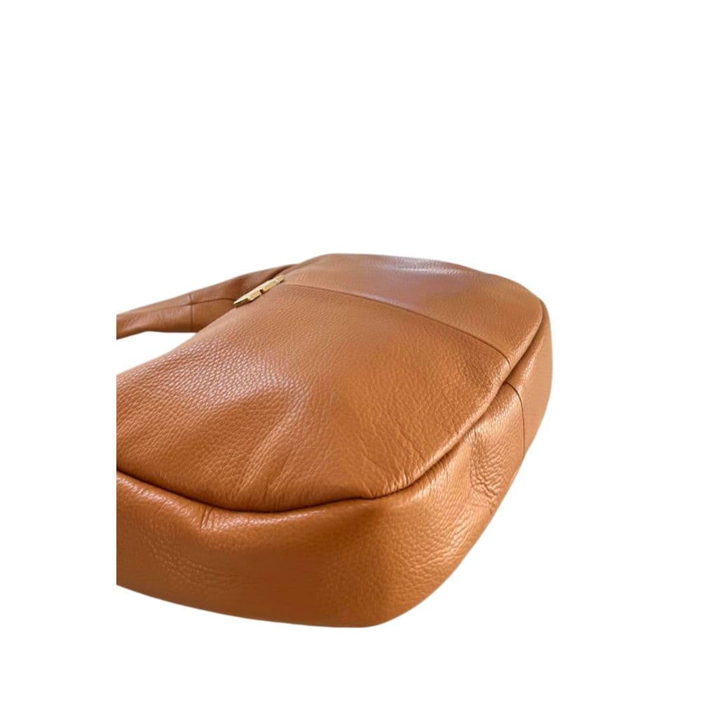 Brown Leather Women Shoulder Bag - 4