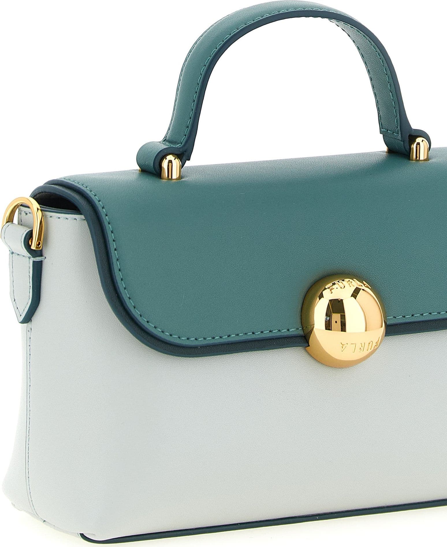 Bicolor Calfskin Handbag - 3