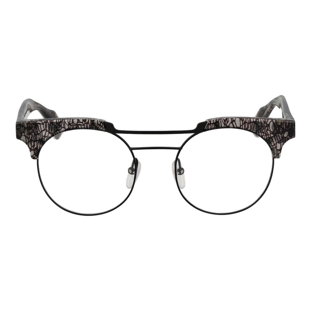 Black Plastic Glasses (Frames) - 2