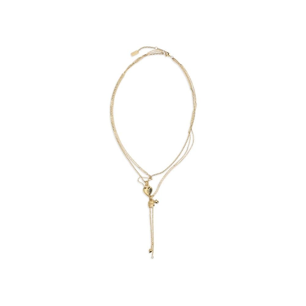 Gold Brass Necklace - 2