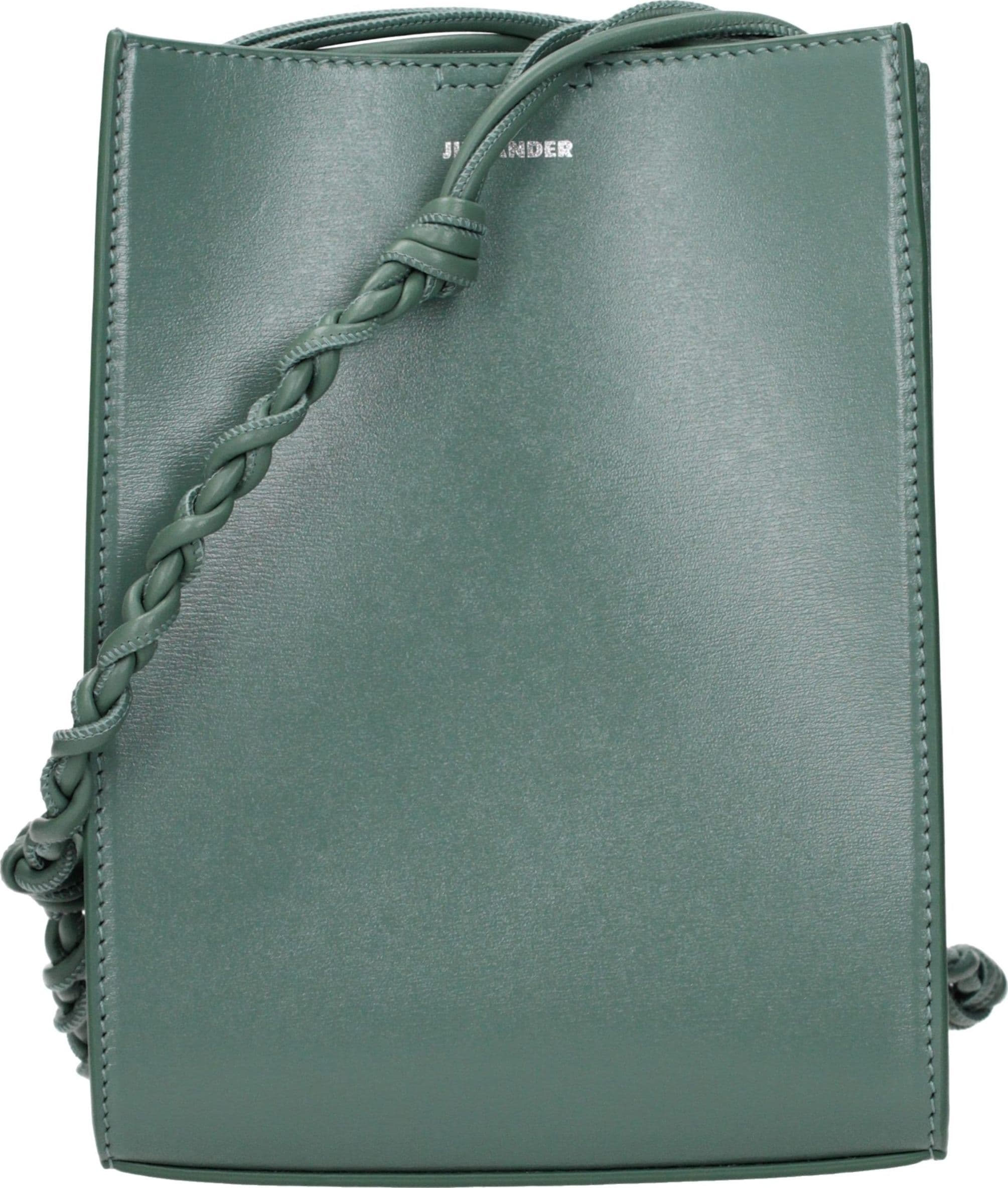Green Leather Crossbody Bag