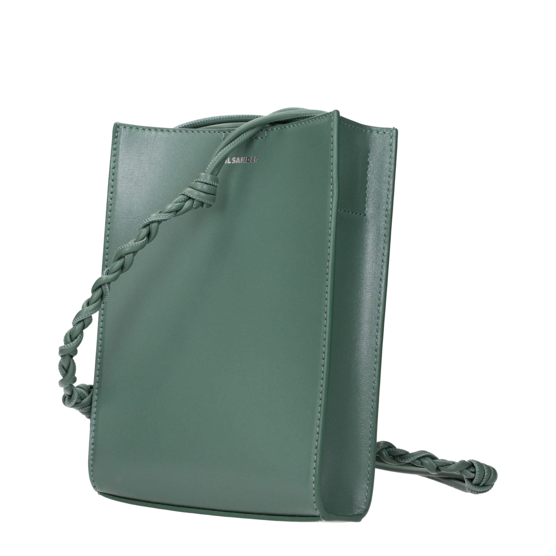 Green Leather Crossbody Bag - 2