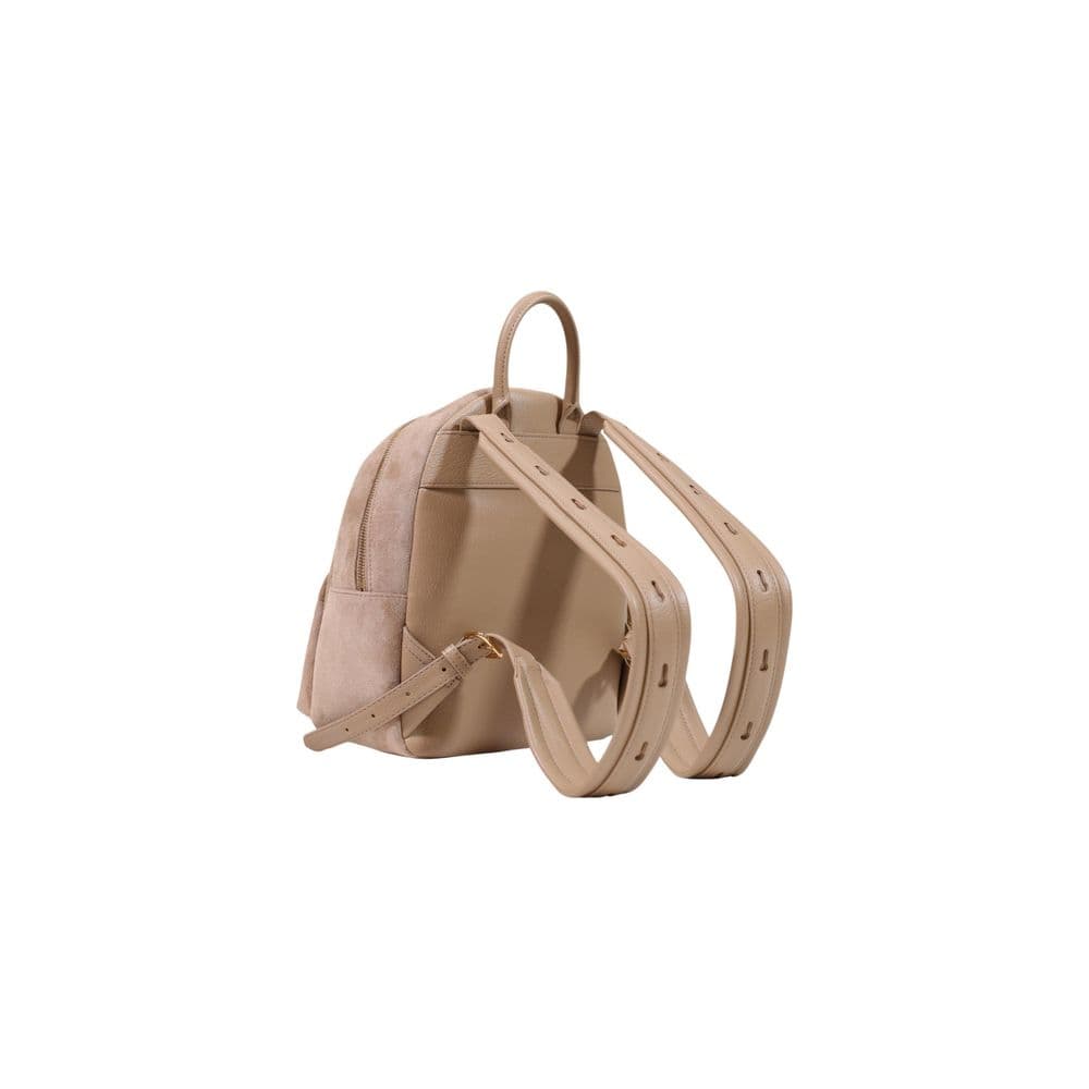 Beige Polyester Backpack - 3