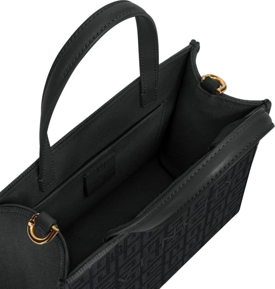 Black Cotton Tote Bag - 3