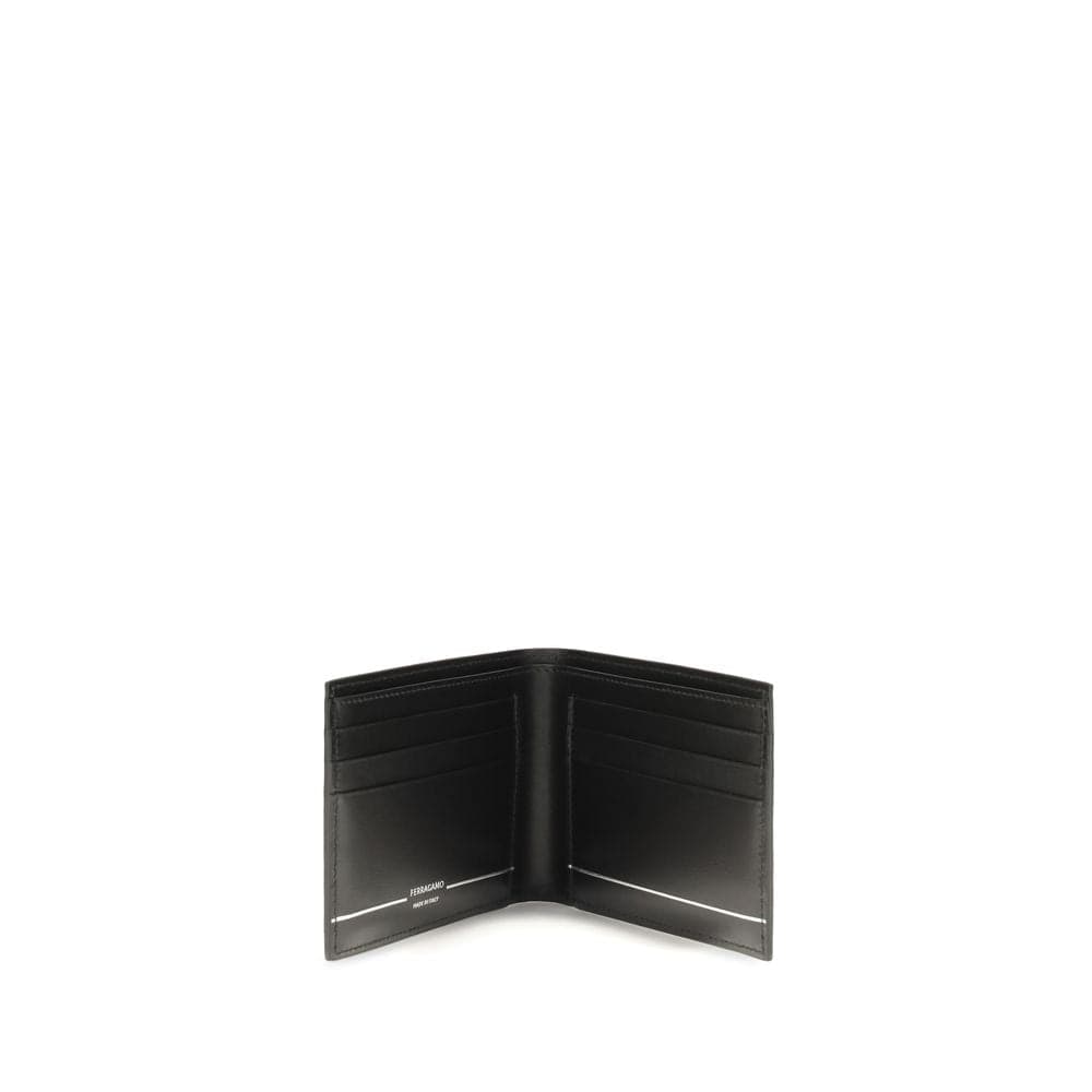 Black Calf Leather Bos Taurus Wallet - 3