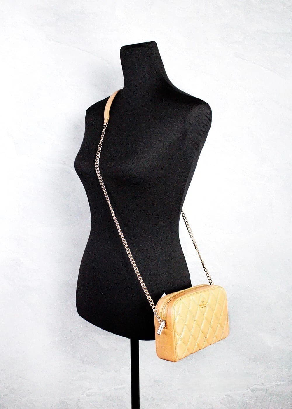Kate Spade Carey Mini Tiramisu Quilted Smooth Leather Camera Crossbody Bag - 2