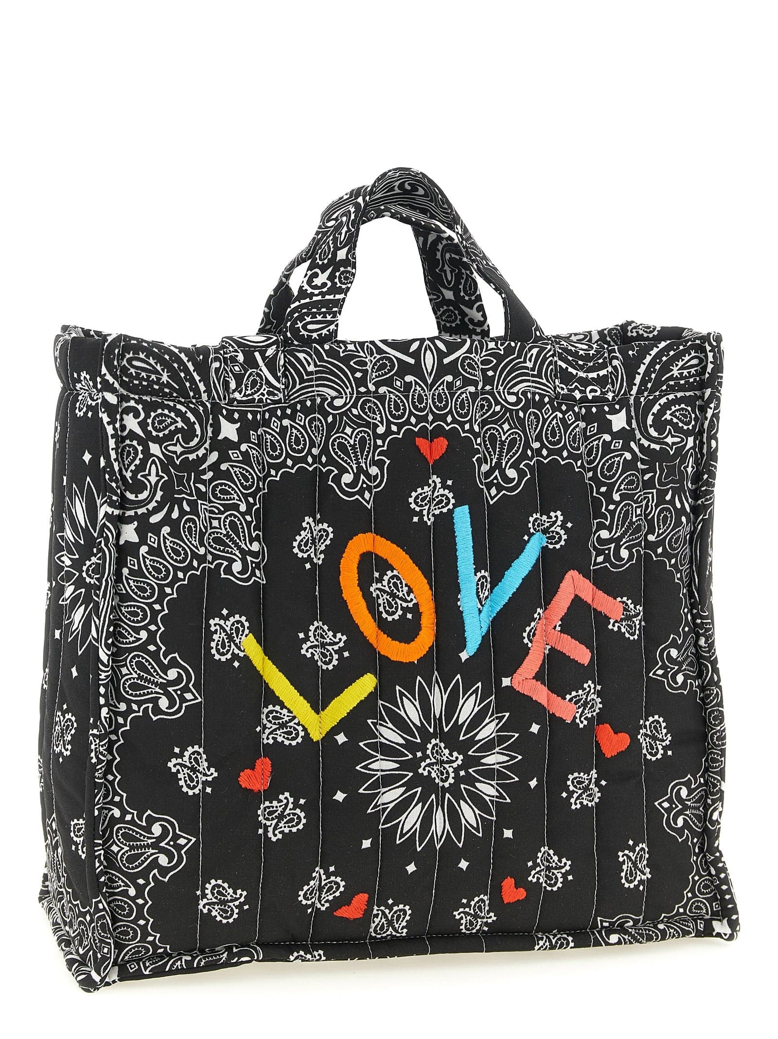 Black Cotton Tote Bag - 3