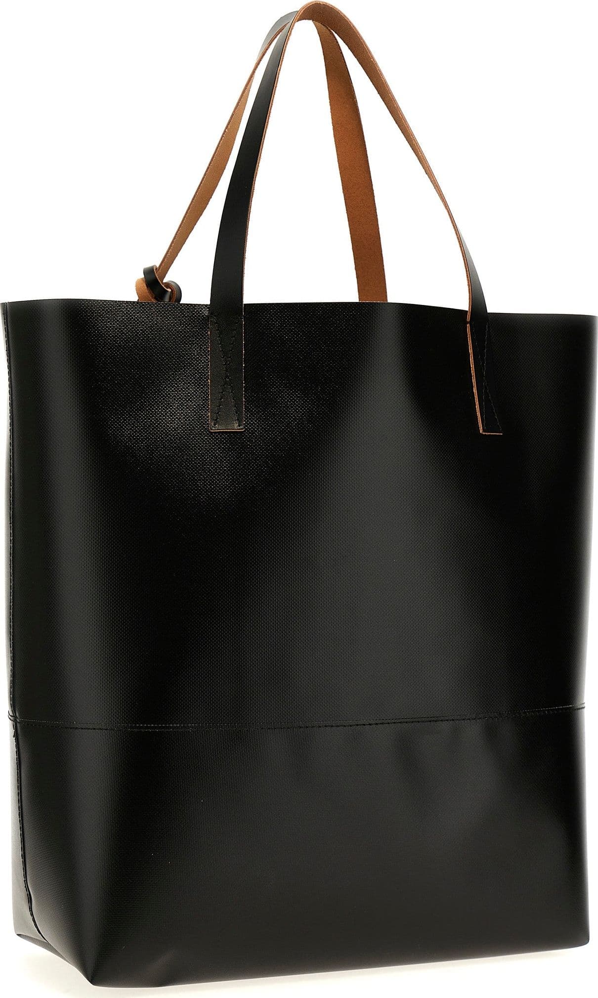 Black Polyethylene Tote Bag - 2