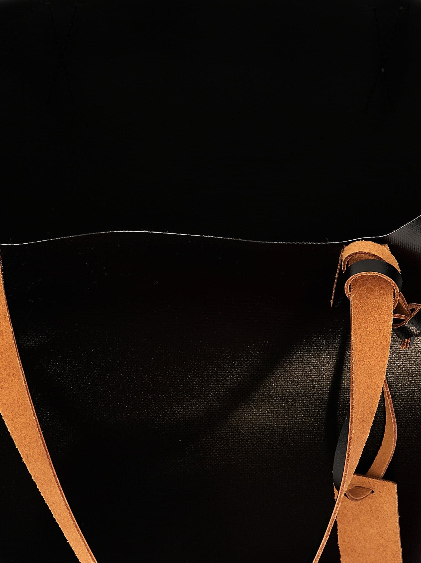 Black Polyethylene Tote Bag - 4
