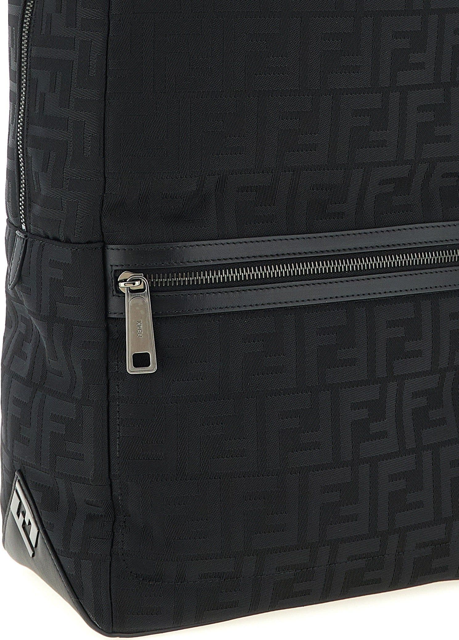 Black Polyamide Backpack - 3
