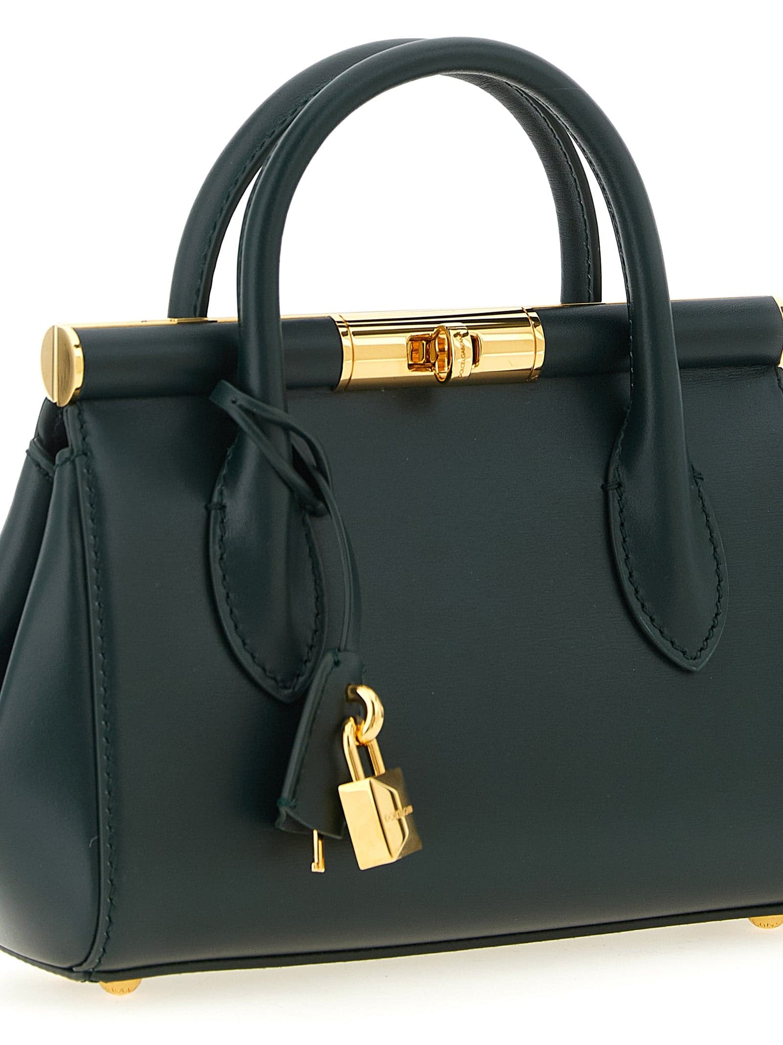 Bicolor Calfskin Handbag - 3