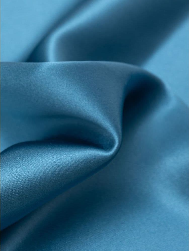 Light Blue Silk Pocket Square - 2