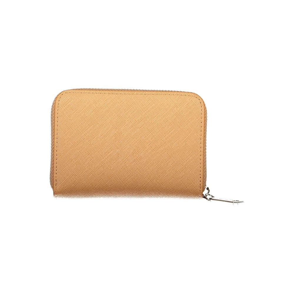 Brown Polyurethane Women's Wallet - 2