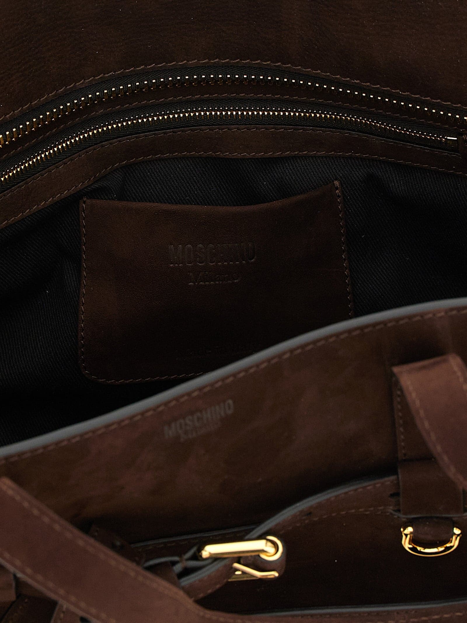 Brown Calfskin Handbag - 4