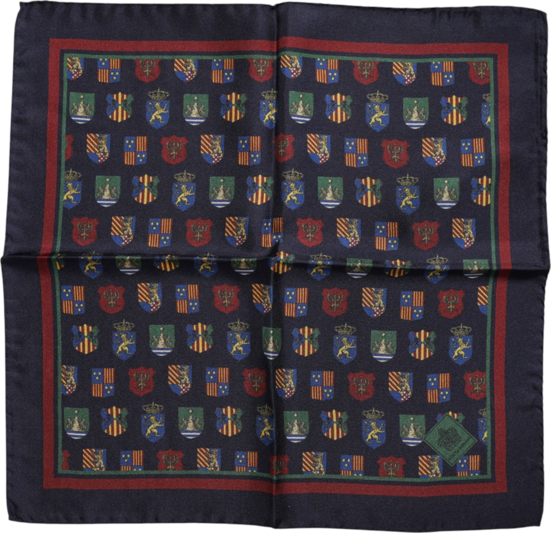 Multicolor Medals Square Foulard Scarf - 3