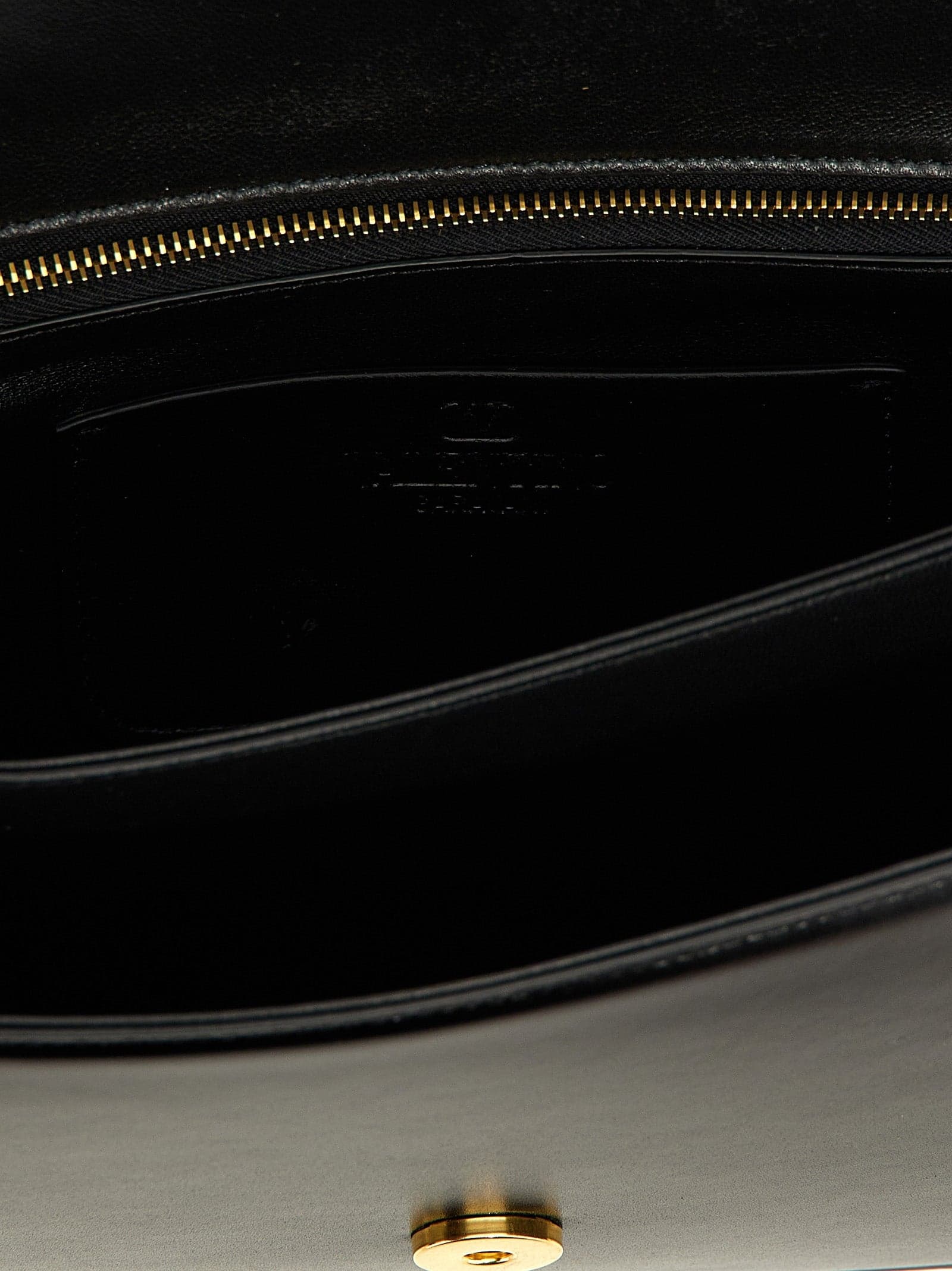 Black Calfskin Shoulder Bag - 4