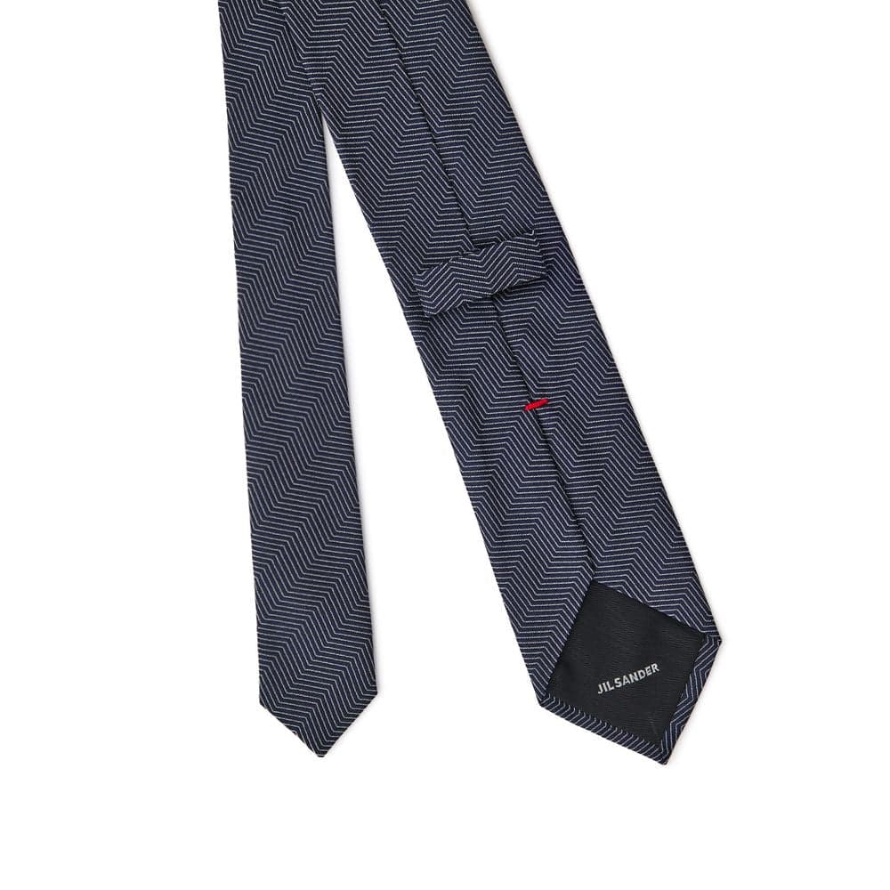 Blue Silk Tie - 2