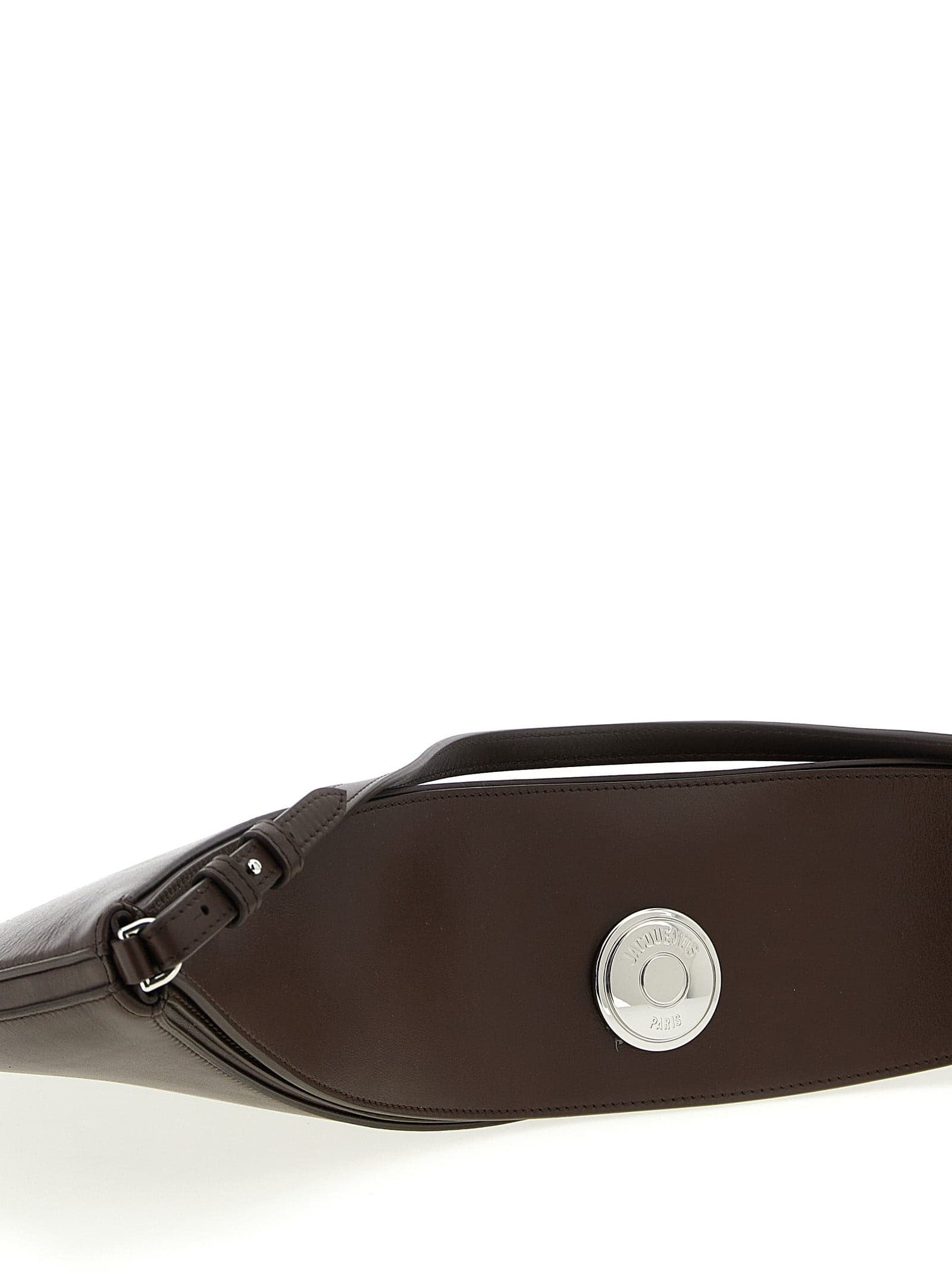 Brown Calfskin Shoulder Bag - 3