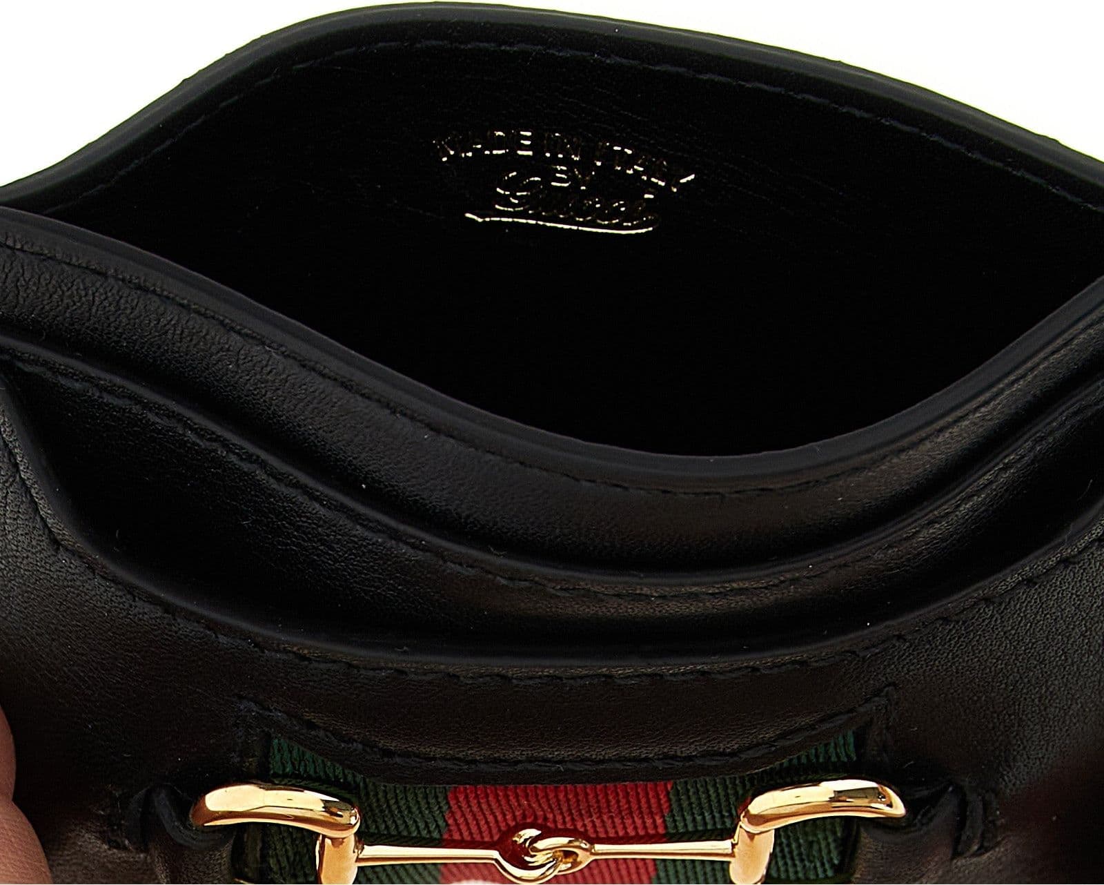 Black Calfskin Cardholder - 3