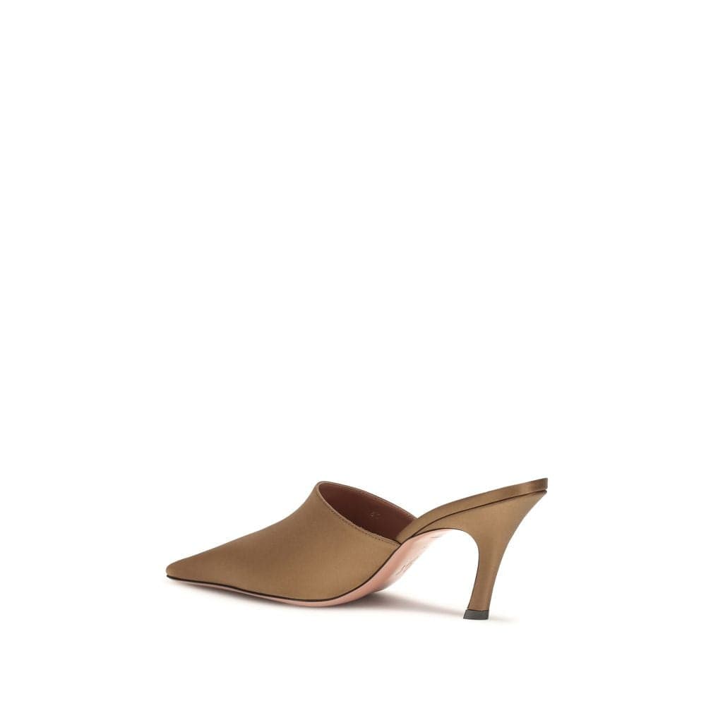 Brown Silk Sandals - 3