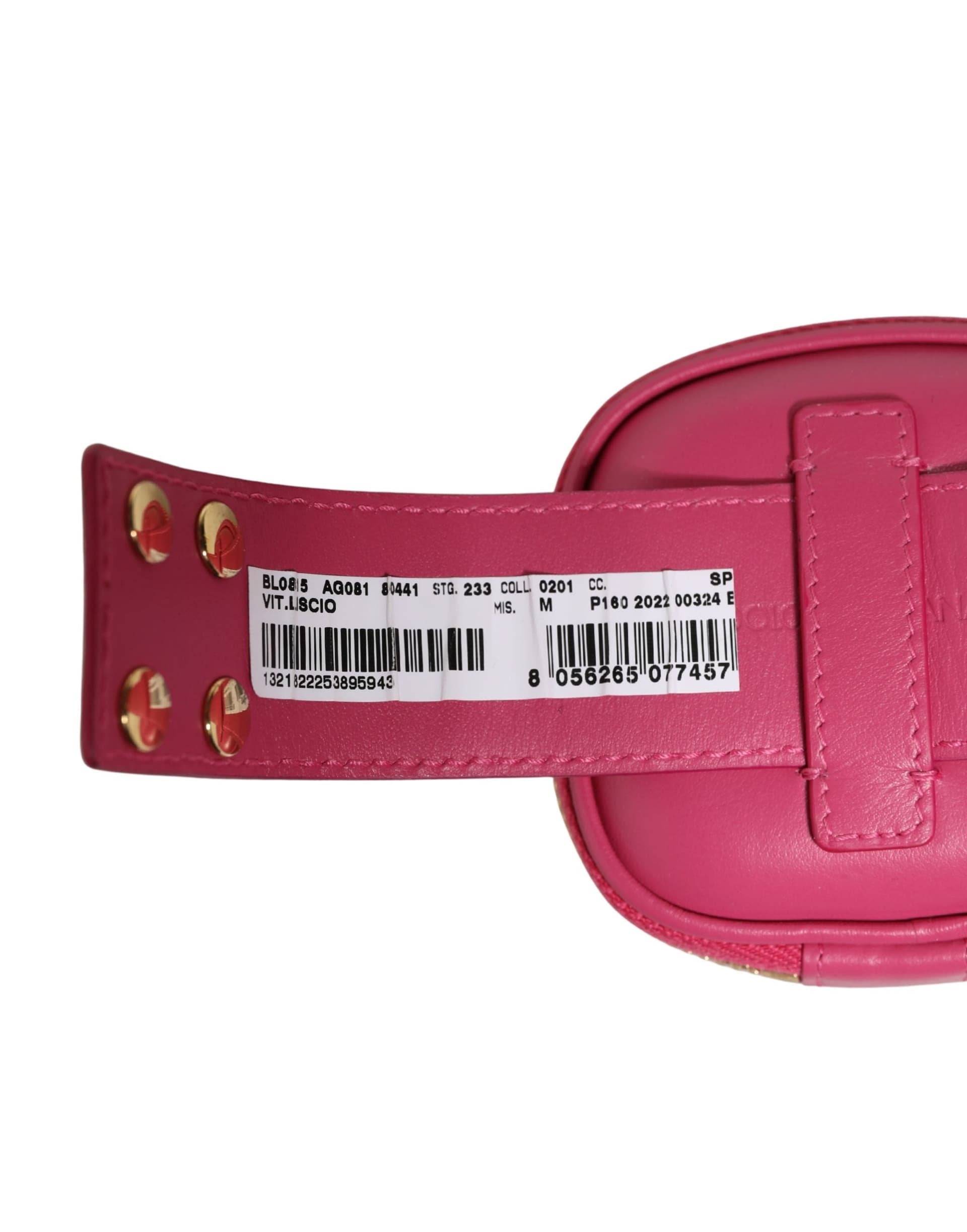 Pink Calf Leather DG Logo MULTIFUNCTIONAL KIT Borse Bag - 8