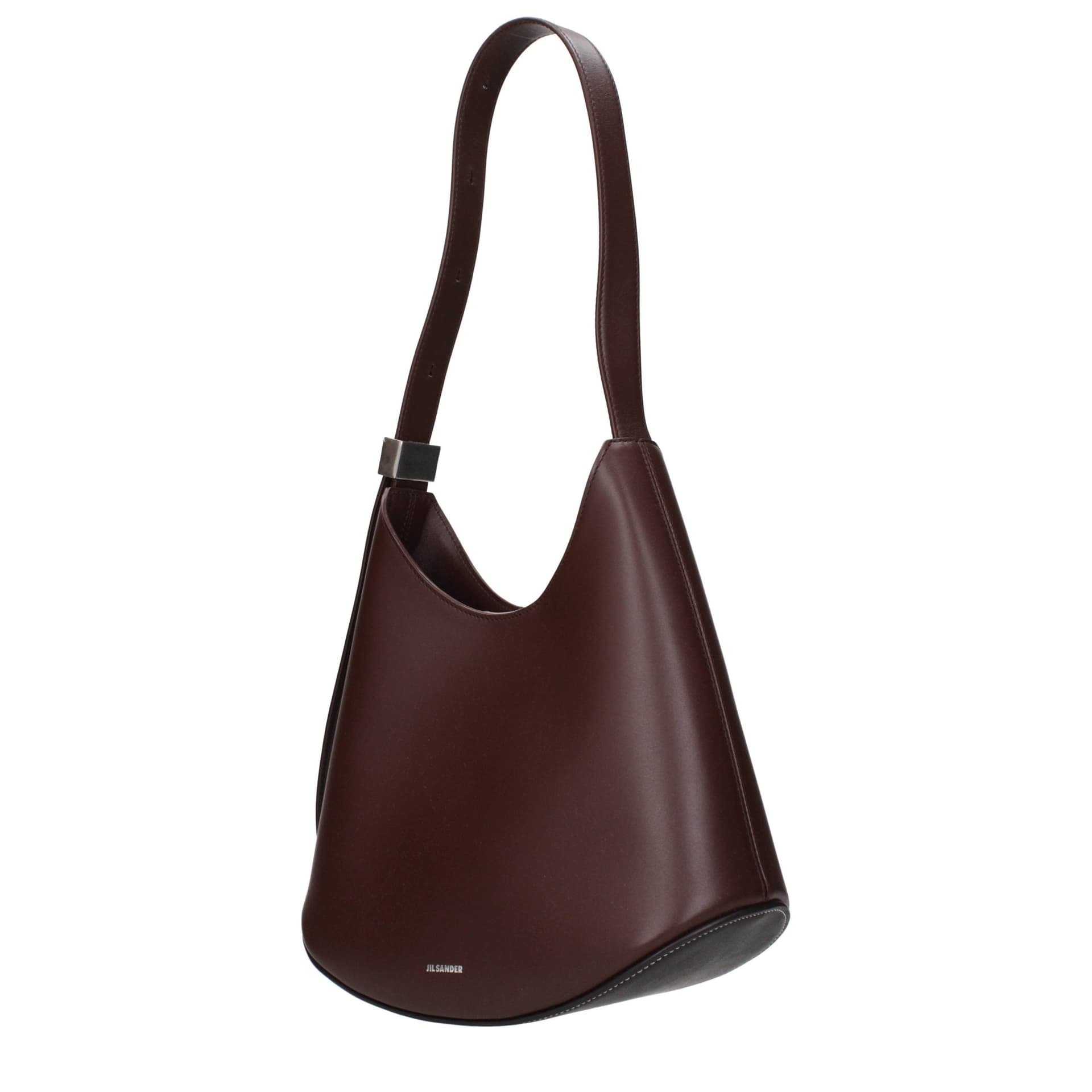 Red Leather Shoulder Bag - 2