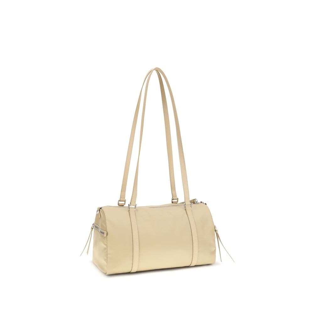Beige Polyamide Shoulder Bag - 2