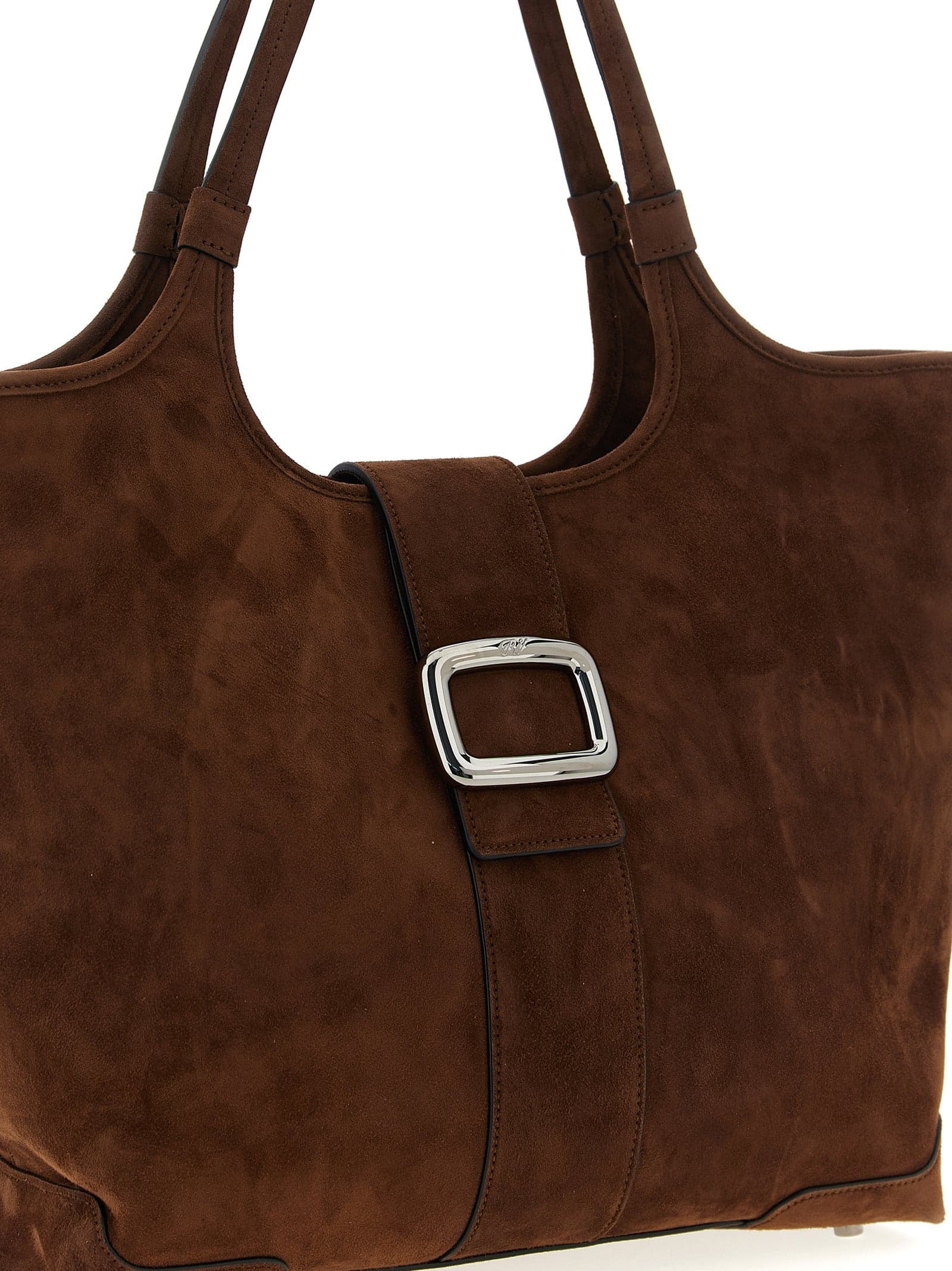 Brown Goatskin Tote Bag - 3